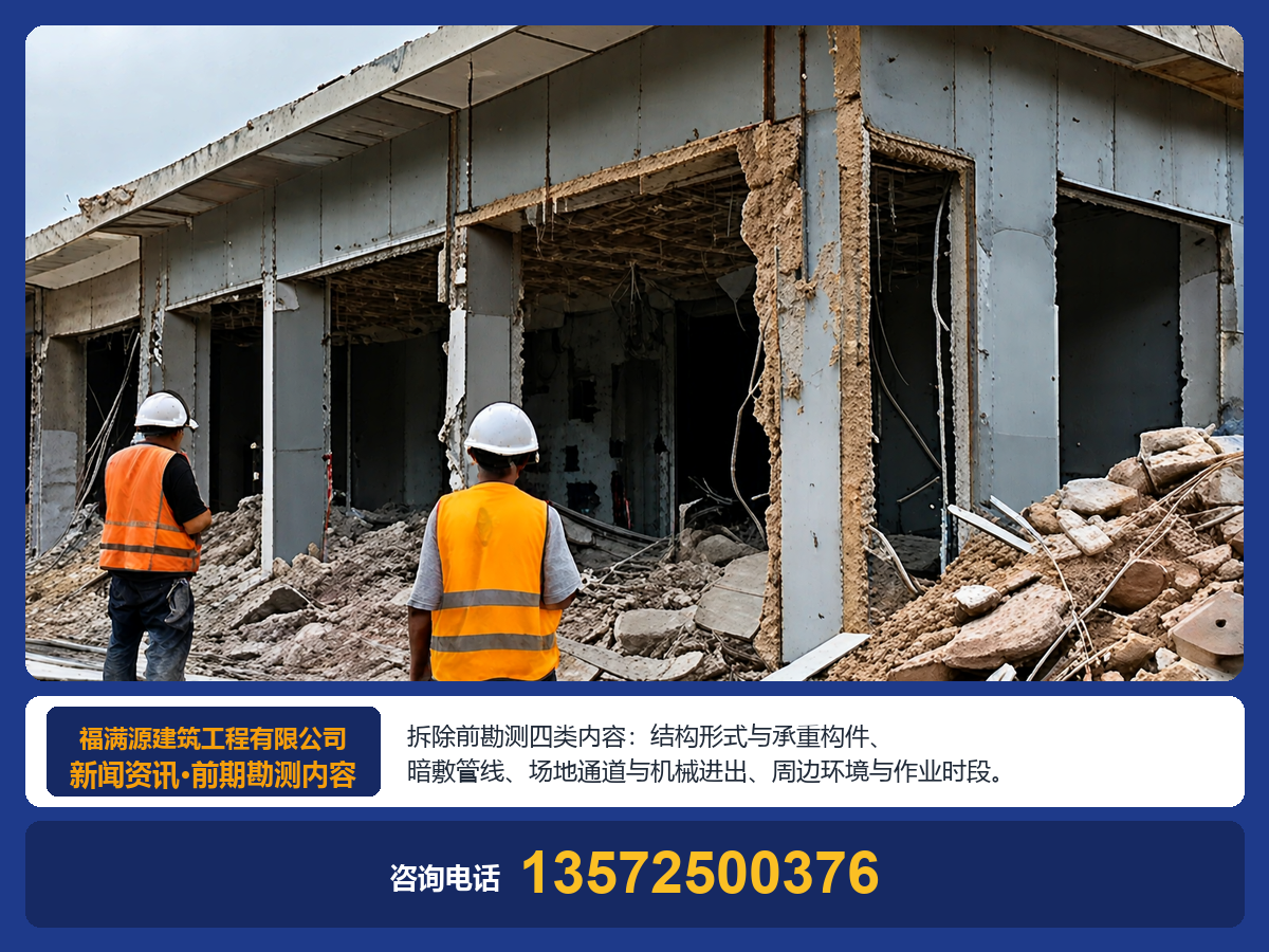 建筑改造前必看:拆除工程前期勘测,到底勘测什么内容